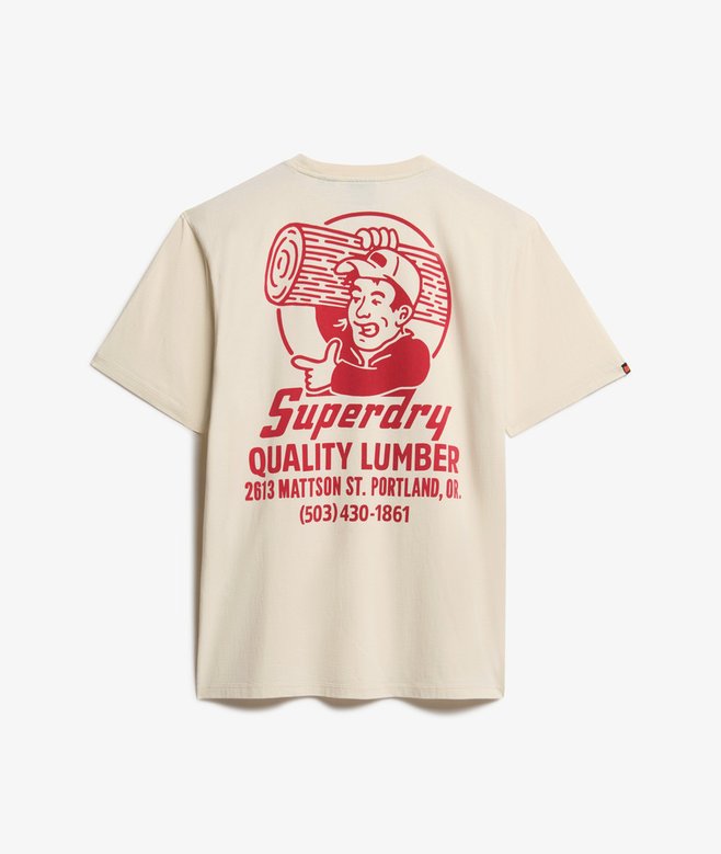 Superdry B-movie cotton t-shirt | M11 Shop