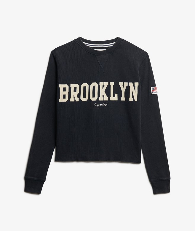 Superdry Graphic Athletic Essential Long Sleeve T-Shirt | M11 Shop