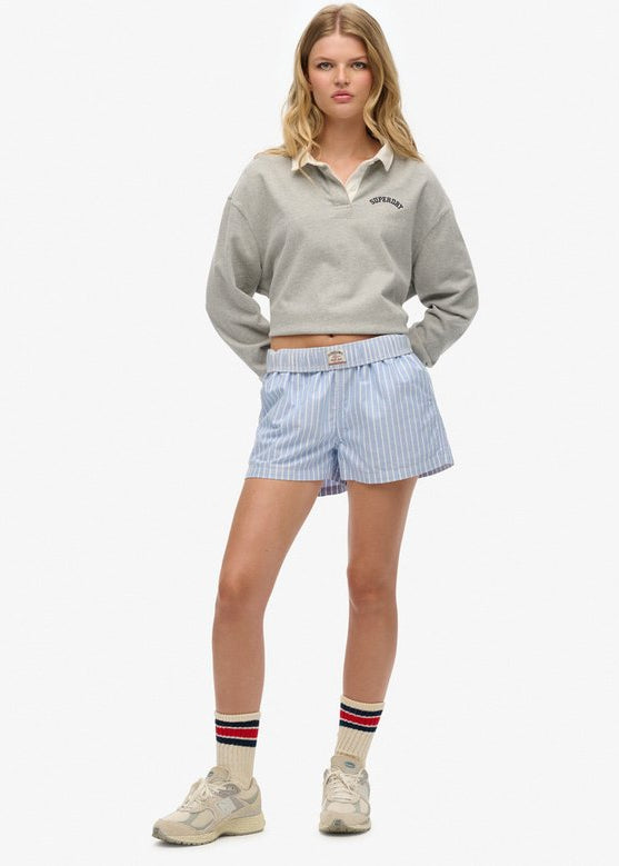 Pantaloncini elasticizzati in cotone biologico Superdry | M11 Shop