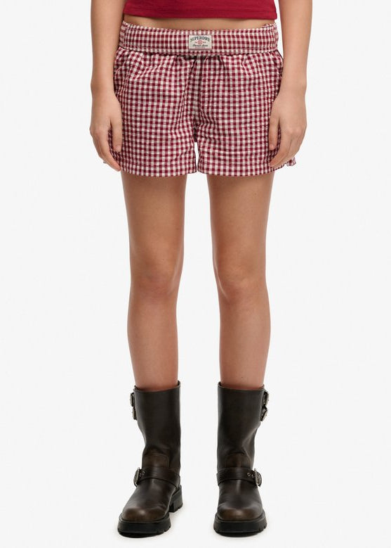 Pantaloncini elasticizzati in cotone biologico Superdry | M11 Shop