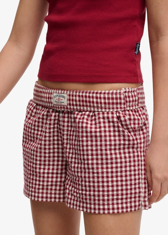 Pantaloncini elasticizzati in cotone biologico Superdry | M11 Shop