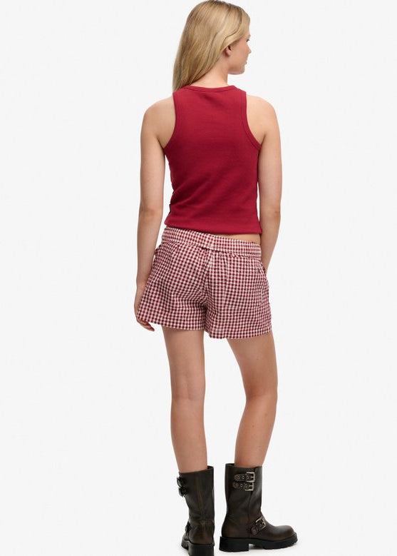Pantaloncini elasticizzati in cotone biologico Superdry | M11 Shop