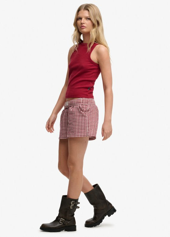 Pantaloncini elasticizzati in cotone biologico Superdry | M11 Shop
