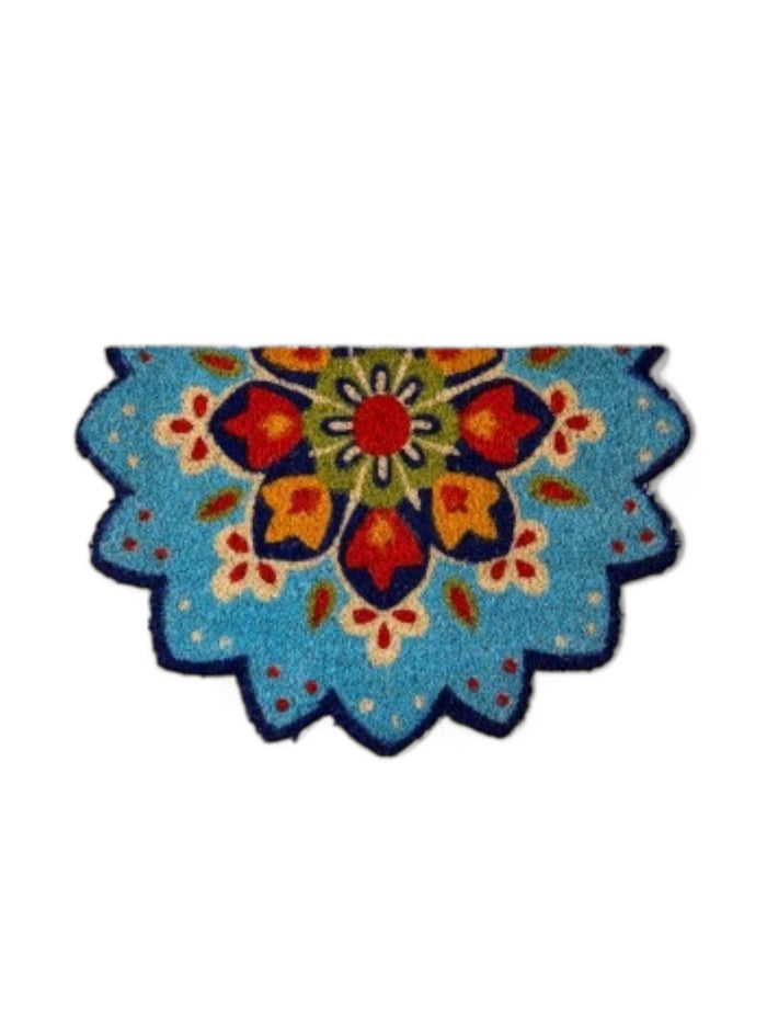 Zerbino Coco con fantasia a fiore Puebco - Tappeti e Cuscini | M11 Shop