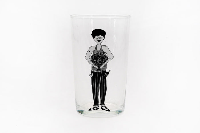 Coppia di bicchieri Flower girl & Flower man Helen B | M11 Shop