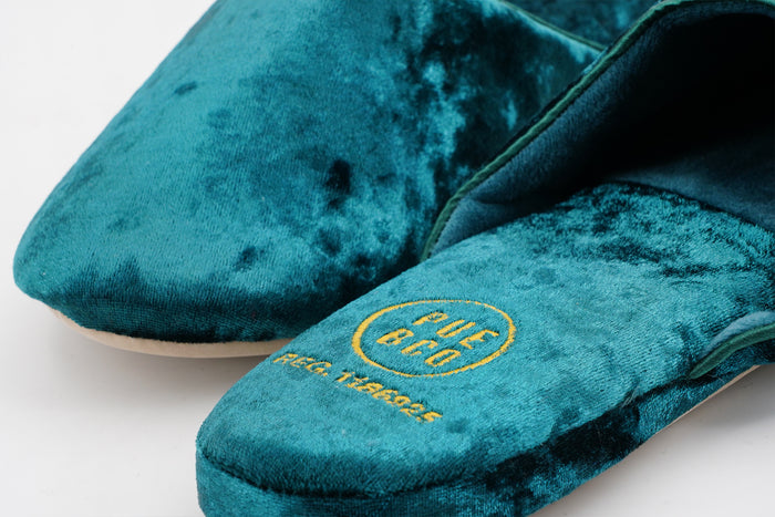 Ciabatte in velluto Puebco | M11 Shop