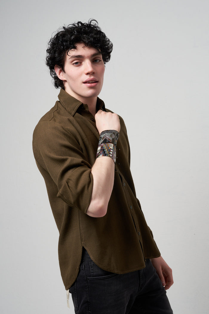 Camicia da lavoro senza tasche Puebco | M11 Shop