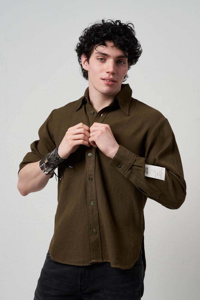 Camicia da lavoro senza tasche Puebco | M11 Shop