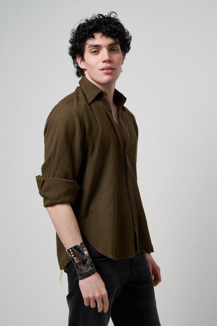 Camicia da lavoro senza tasche Puebco | M11 Shop