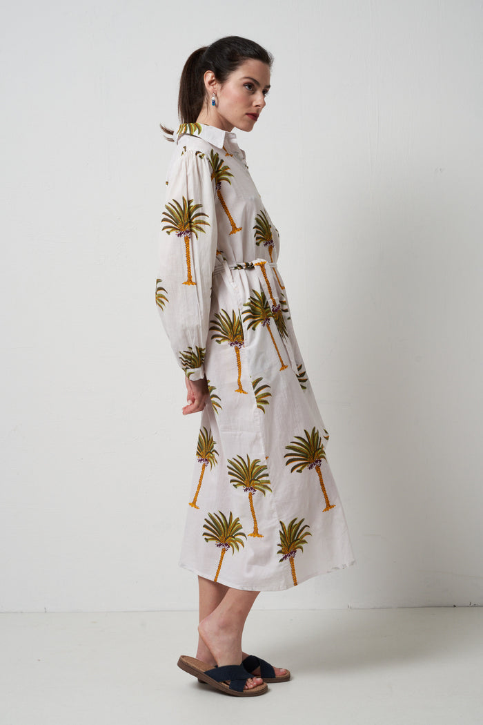 Bohemia Shirtdress Palm Bombay Sunset | M11 Shop