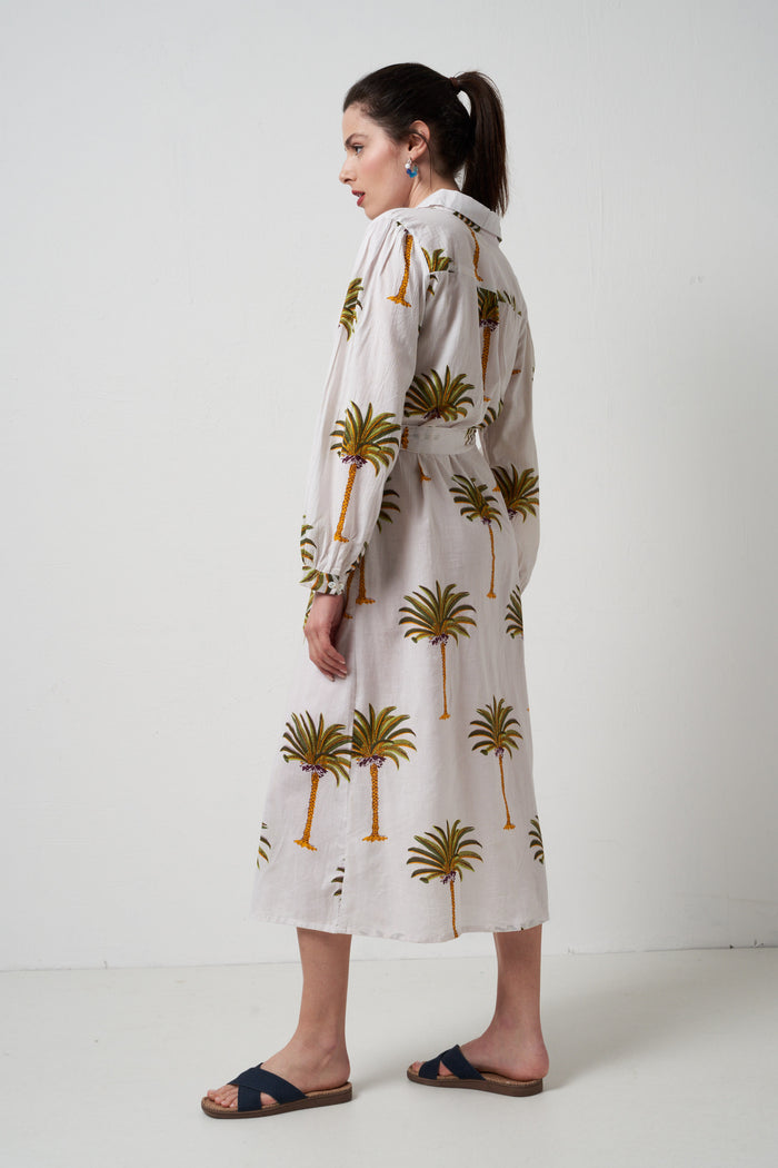Bohemia Shirtdress Palm Bombay Sunset | M11 Shop