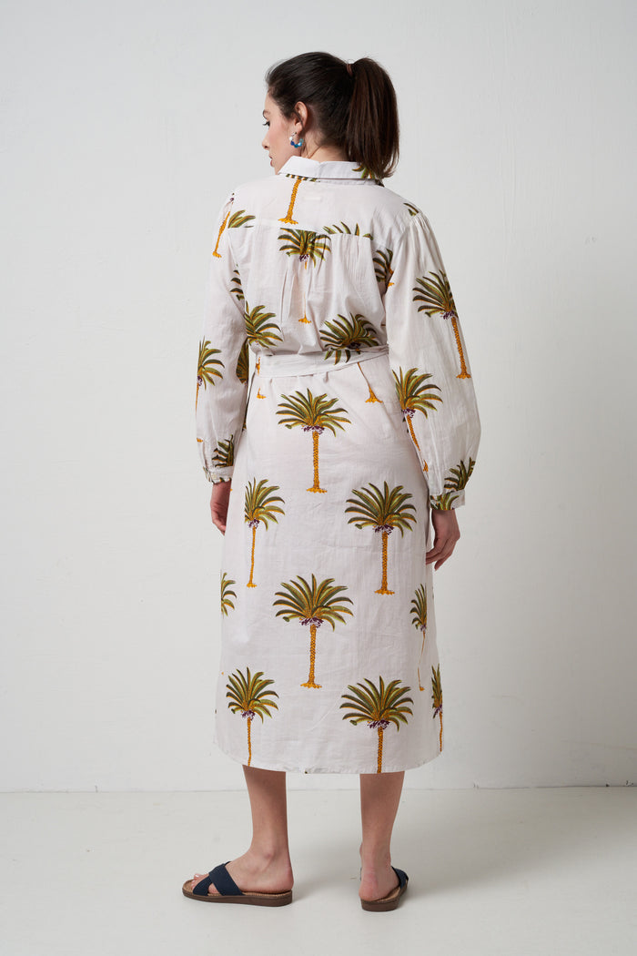 Bohemia Shirtdress Palm Bombay Sunset | M11 Shop
