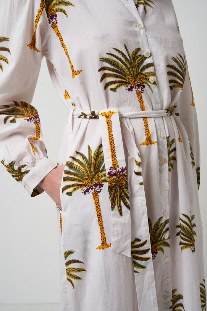Bohemia Shirtdress Palm Bombay Sunset | M11 Shop