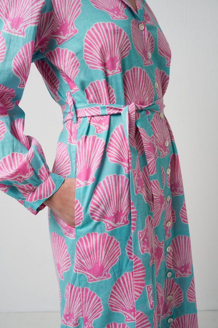 Bohemia Shell Bombay Sunset Shirt Dress | M11 Shop