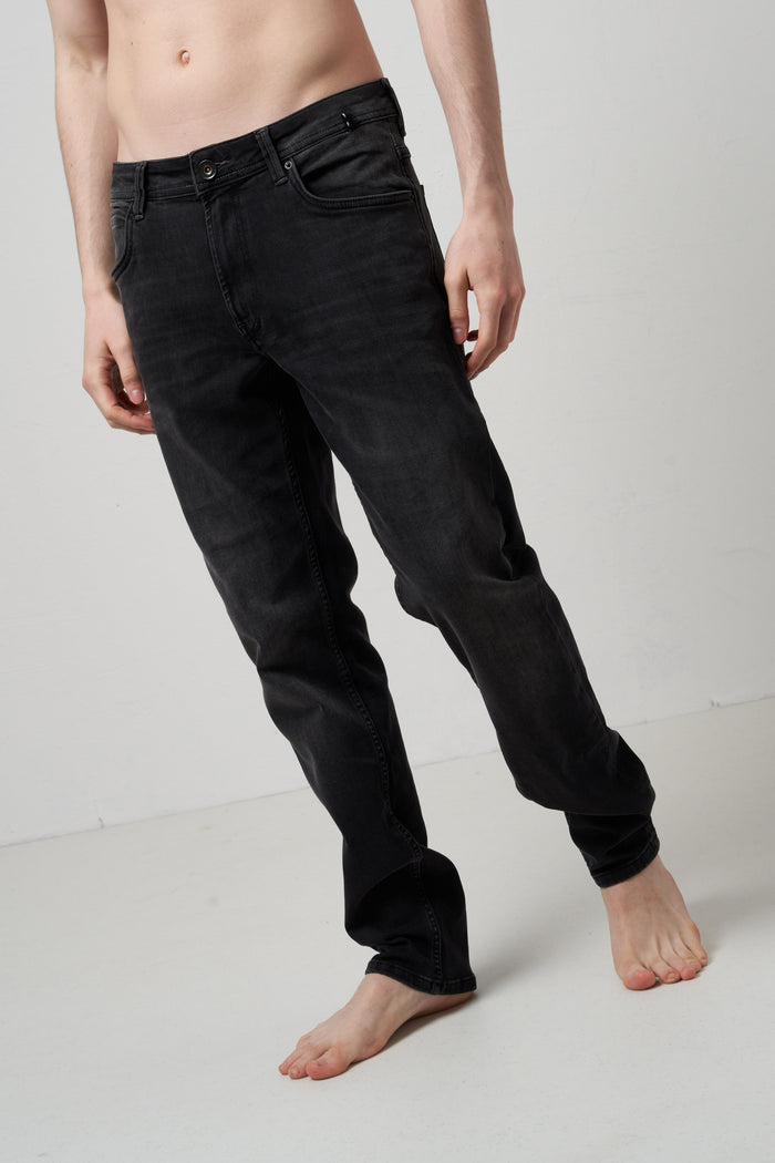 Jeans da uomo Fere Regular Fit Antracite RaDenim | M11 Shop