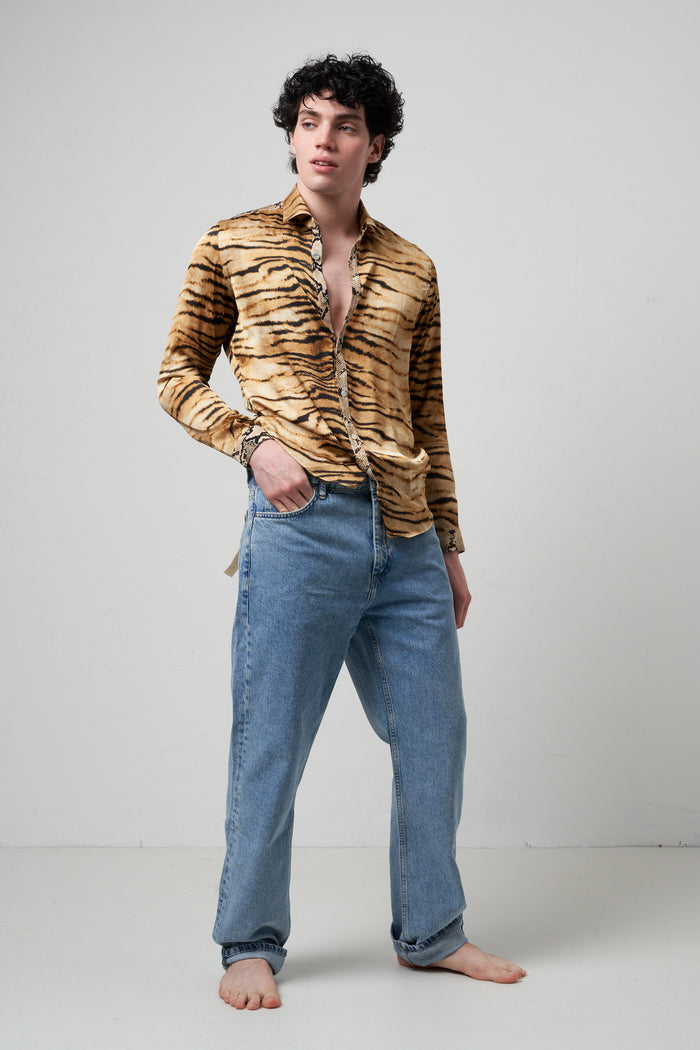 Jeans da uomo Drej Loose fit RaDenim | M11 Shop