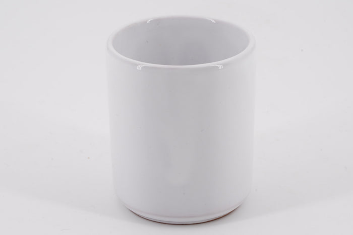 Bicchieri In Ceramica Bianca Fasano Ceramica | M11 Shop