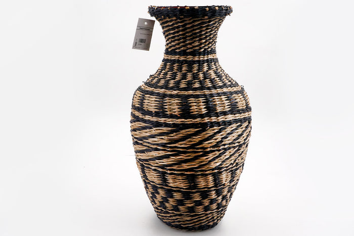 Black woven vase 07 Bazar de Luxe | M11 Shop