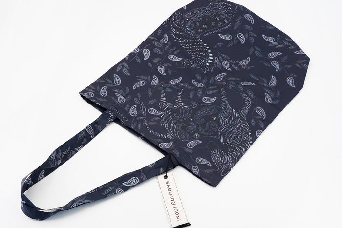 Borsa Shopper Zack navy 100% poliestere Inoui Editions | M11 Shop
