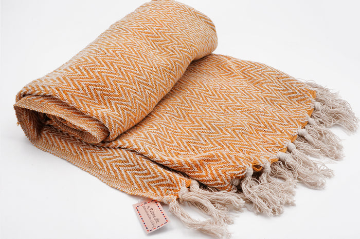 Plaid giallo 150x125 cm By Room | M11 Shop