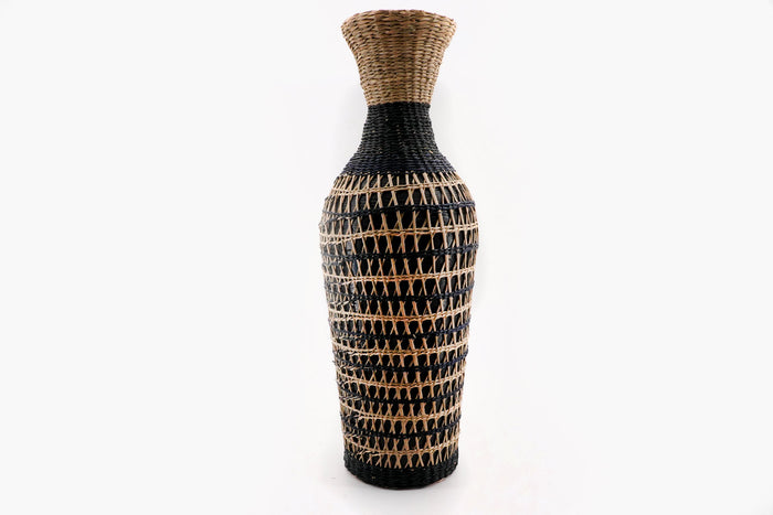 Black woven vase 32 Bazar de Luxe | M11 Shop
