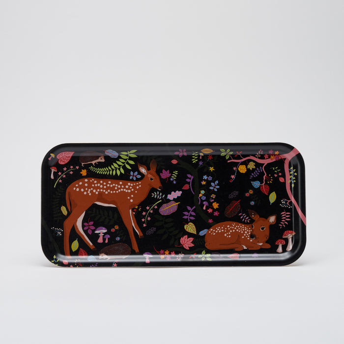 Vassoio stretto in legno di Betulla Cerbiatti by K. Mabon Avenida Home | M11 Shop