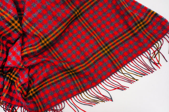 Coperta Red red rose Lochcarron of Scotland | M11 Shop