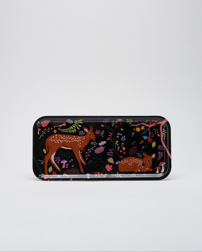 Vassoio stretto in legno di Betulla Cerbiatti by K. Mabon Avenida Home | M11 Shop