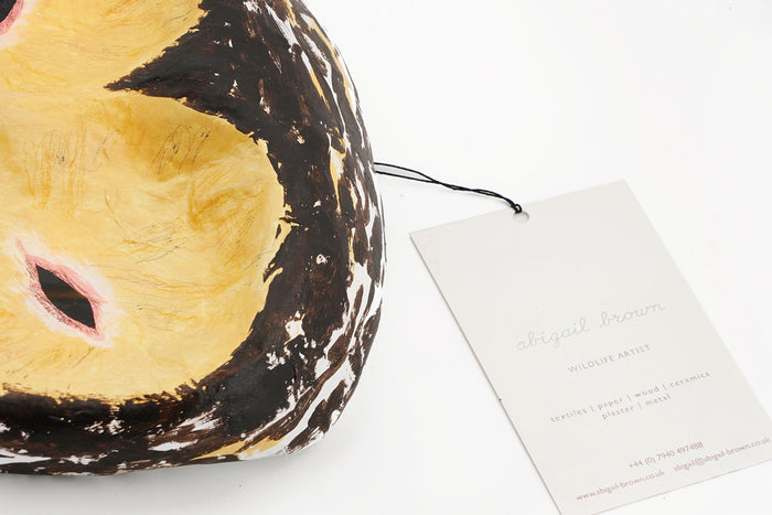 Scultura in cartapesta Gufo maculato Abigail Brown | M11 Shop