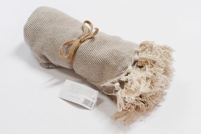 Plaid beige/beige 150x125 cm By Room | M11 Shop