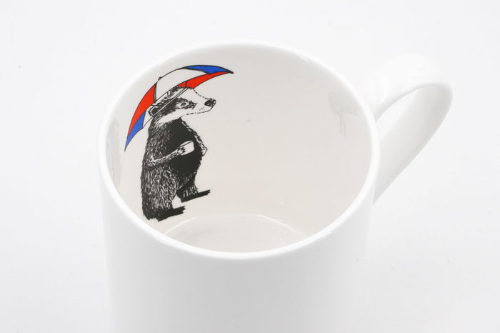 Mr. badger is inside your mug Jimbobart | M11 Shop