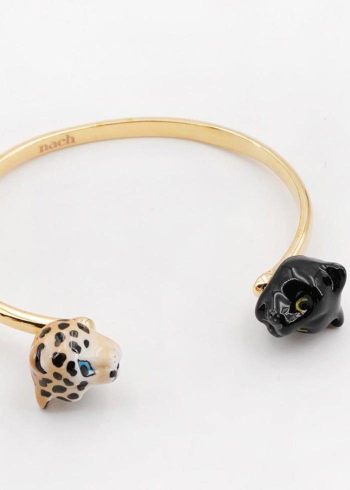 Bracciale Pantera nera e leopardo face to face Nach | M11 Shop