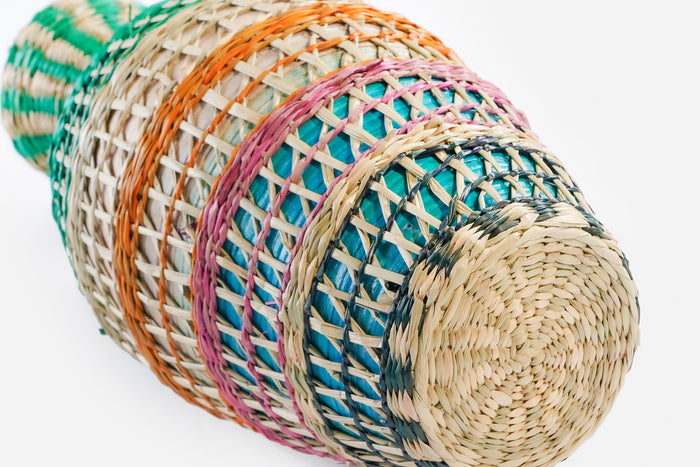 Colorful woven vase 55 Baza de Luxe | M11 Shop
