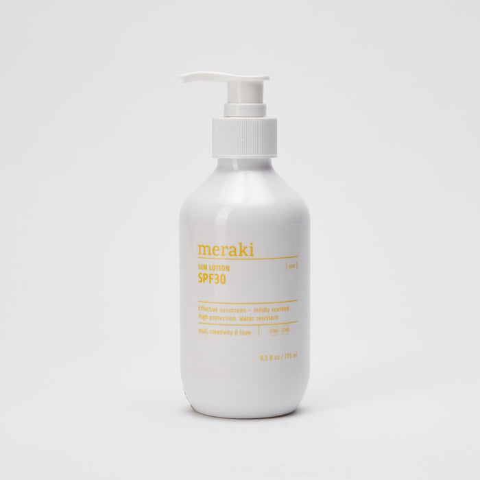 Lozione solare leggermente profumata Meraki | M11 Shop