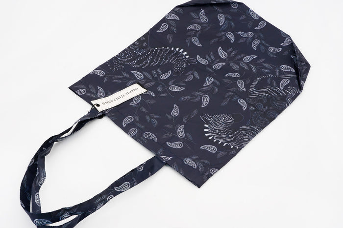 Borsa Shopper Zack navy 100% poliestere Inoui Editions | M11 Shop