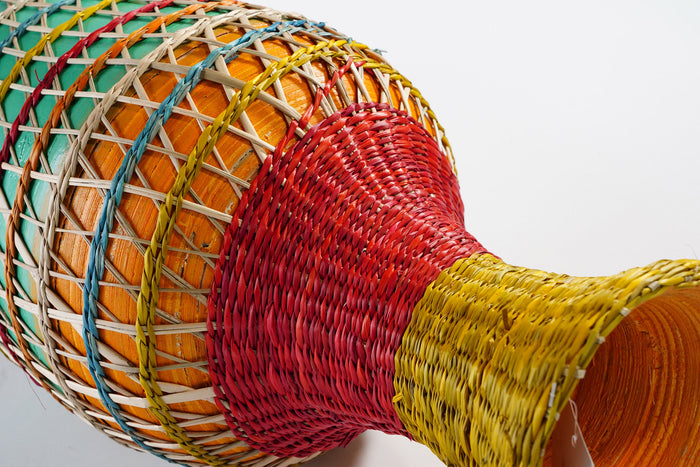 Colorful woven vase 55 Baza de Luxe | M11 Shop