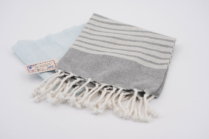 Powder blue towel 50x94 cm by Room | M11 Shop