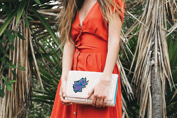 Mini pochette Calliandra Mola Sasa | M11 Shop