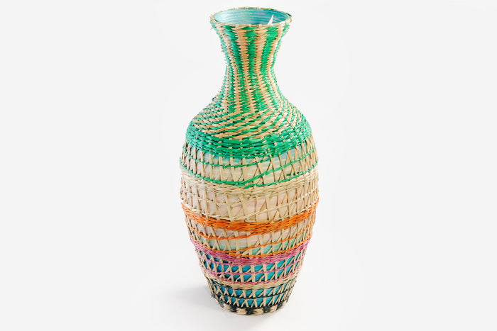 Colorful woven vase 55 Baza de Luxe | M11 Shop